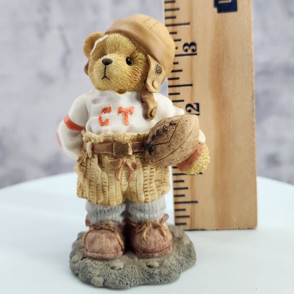 1996 Butch Cherished Teddies Football Figurine Can I be your football hero156388 - Picture 3 of 7
